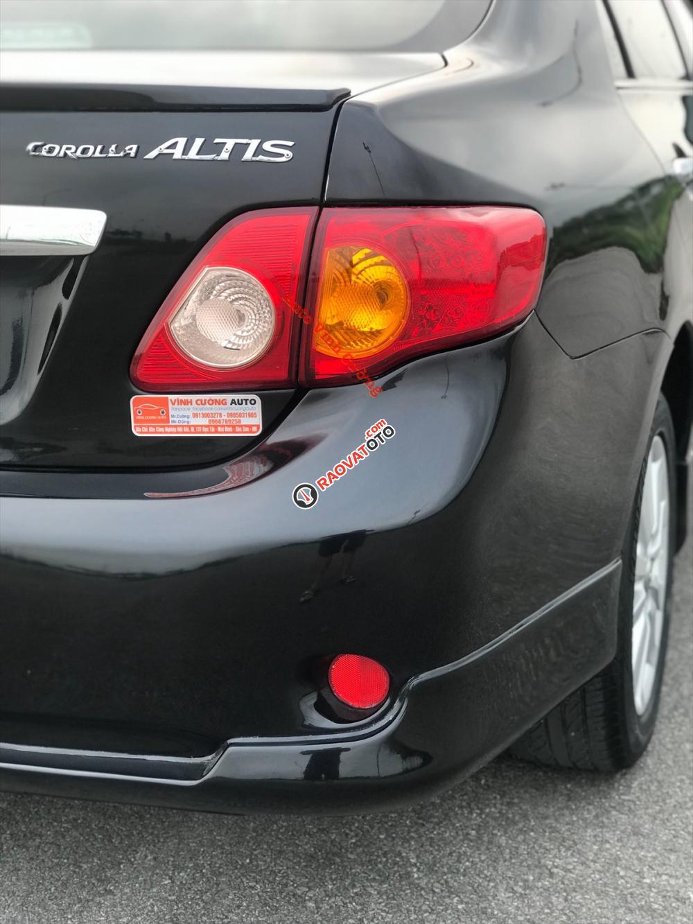 Bán Toyota Corolla Altis 2.0V đời 2010, màu đen-17