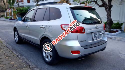 Cần bán lại xe cũ Hyundai Santa Fe AT đời 2009, màu bạc như mới-6