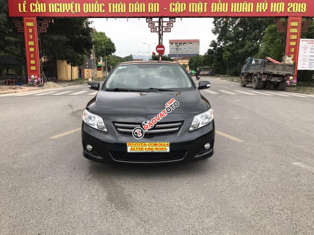 Bán ô tô Toyota Corolla Altis 1.8G năm sản xuất 2010, màu đen. Siêu chất lượng-0