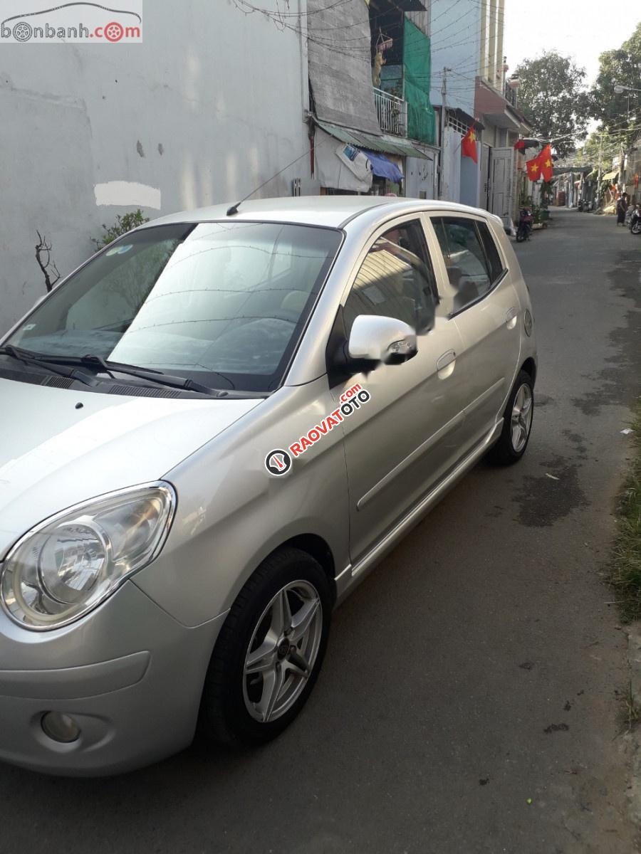 Cần bán gấp Kia Morning Sx đời 2008, màu bạc còn mới, giá 205tr-3