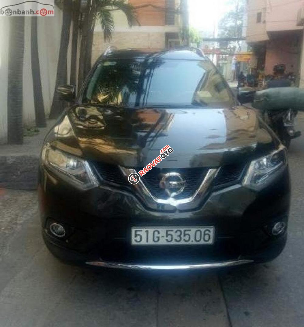 Cần bán xe Nissan X-Trail 2.5 4WD 2 cầu, số tự động, đời 2018 màu xám xanh-1