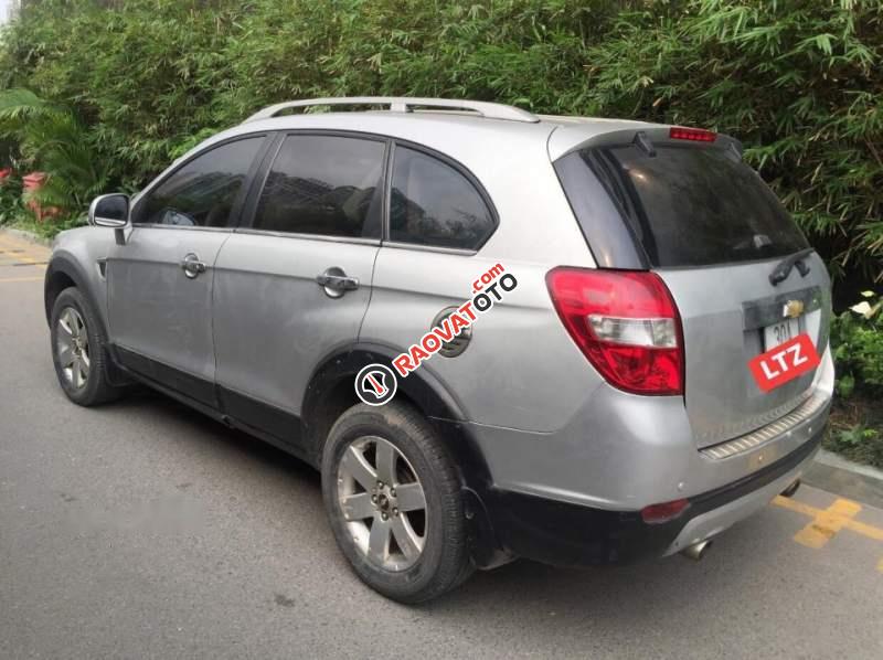 Bán Chevrolet Captiva LTZ đời 2009, màu bạc, xe nhập-1
