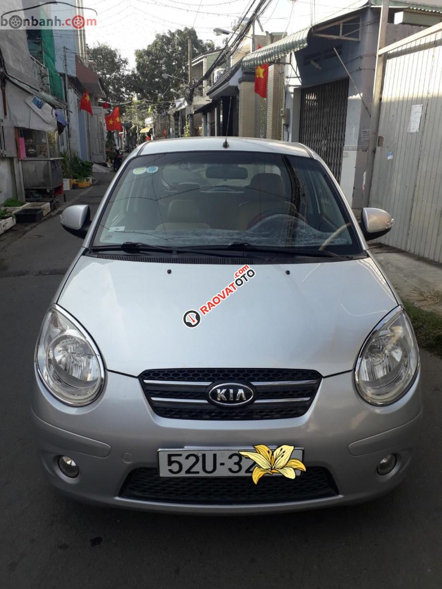 Cần bán gấp Kia Morning Sx đời 2008, màu bạc còn mới, giá 205tr-9