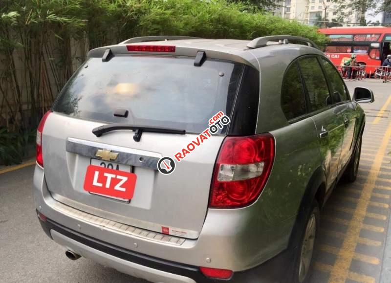 Bán Chevrolet Captiva LTZ đời 2009, màu bạc, xe nhập-3