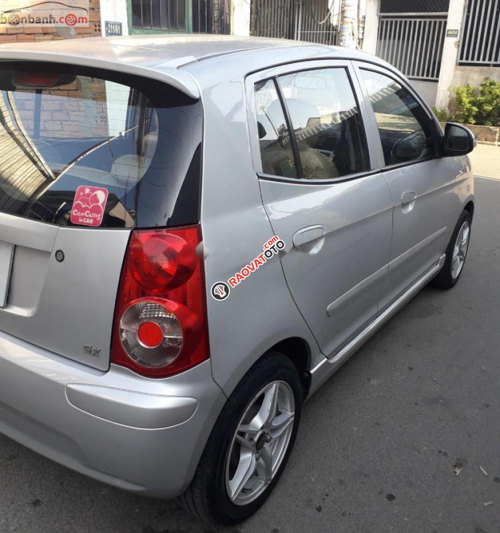 Cần bán gấp Kia Morning Sx đời 2008, màu bạc còn mới, giá 205tr-6