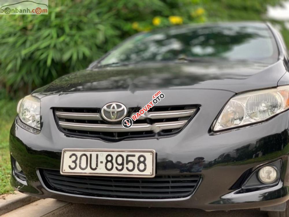 Bán ô tô Toyota Corolla altis 1.8 năm 2009, màu đen, nhập khẩu nguyên chiếc -1