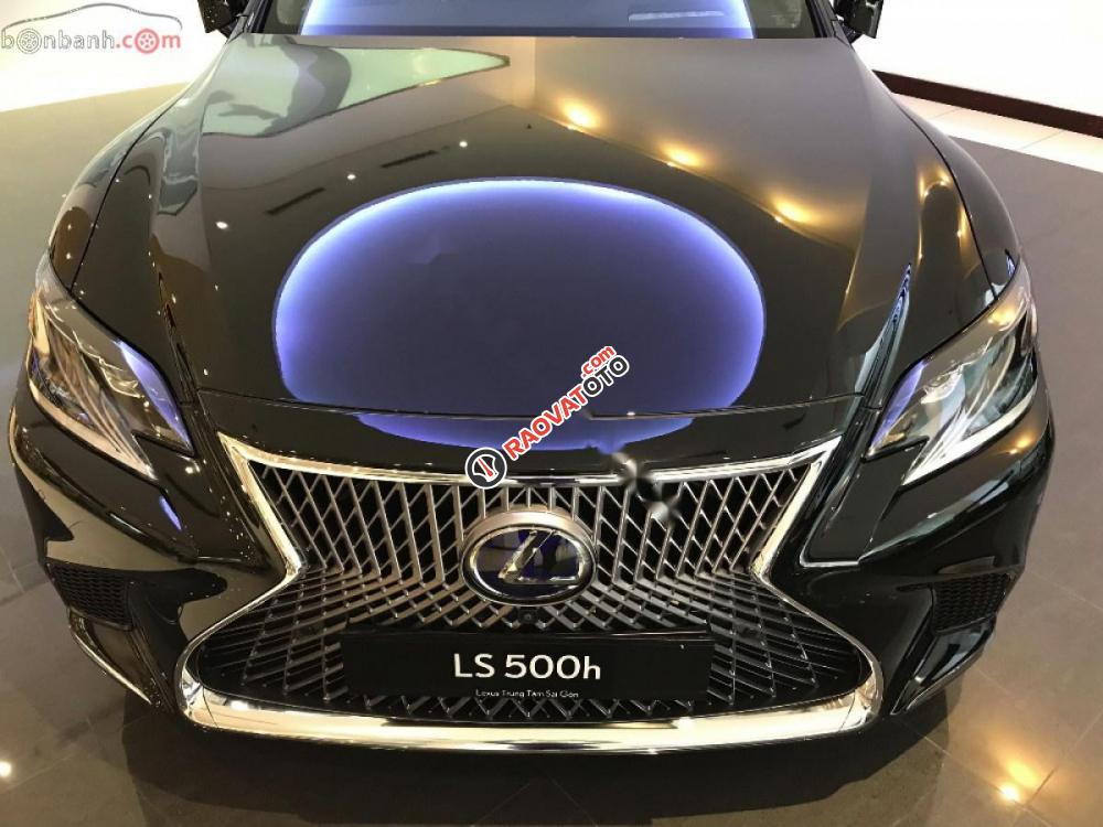 Bán ô tô Lexus LS 500h 2019, màu xanh lam, nhập khẩu-5