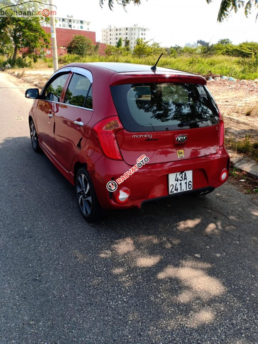 Cần bán lại xe Kia Morning Si AT sản xuất 2017, màu đỏ xe gia đình-6