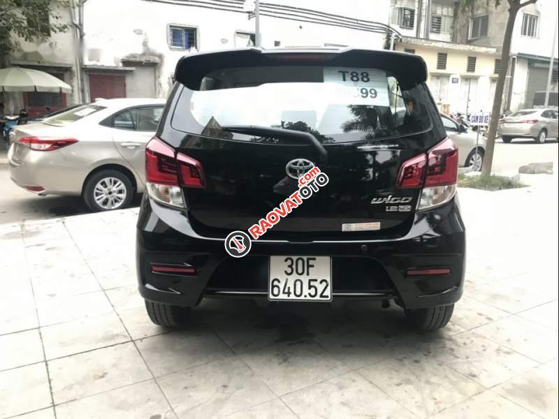 Bán Toyota Wigo đời 2019, màu đen, xe nhập, số sàn-3