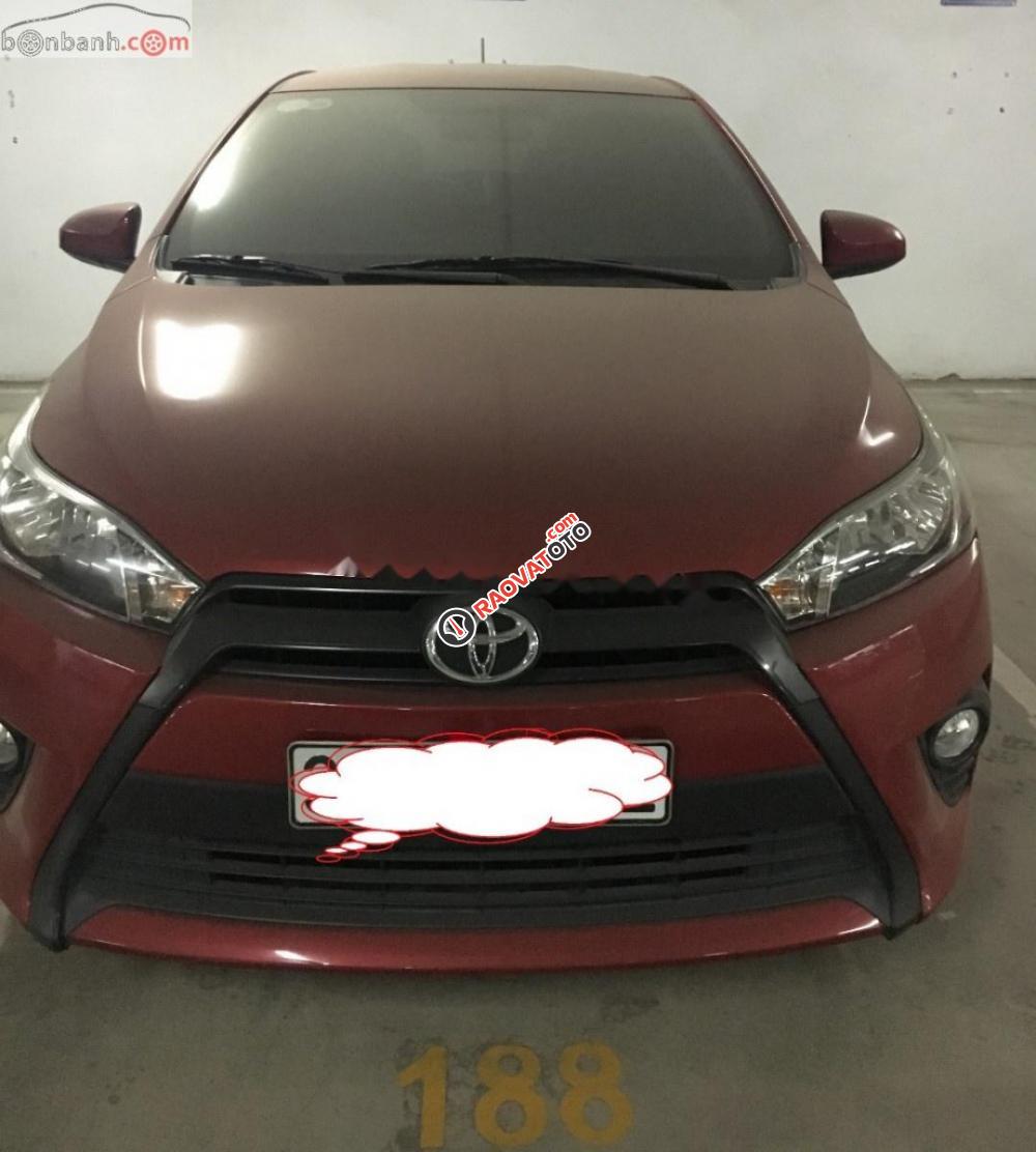 Bán Toyota Yaris 1.3E đời 2015, màu đỏ, xe nhập-1