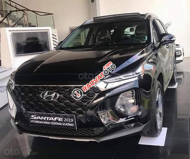 Bán Hyundai Santa Fe sản xuất 2019, màu đen giá cạnh tranh-4