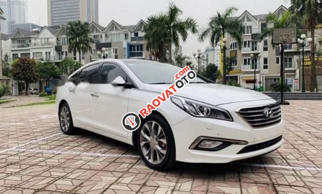 Bán Hyundai Sonata 2.0 năm sản xuất 2016, màu trắng-2