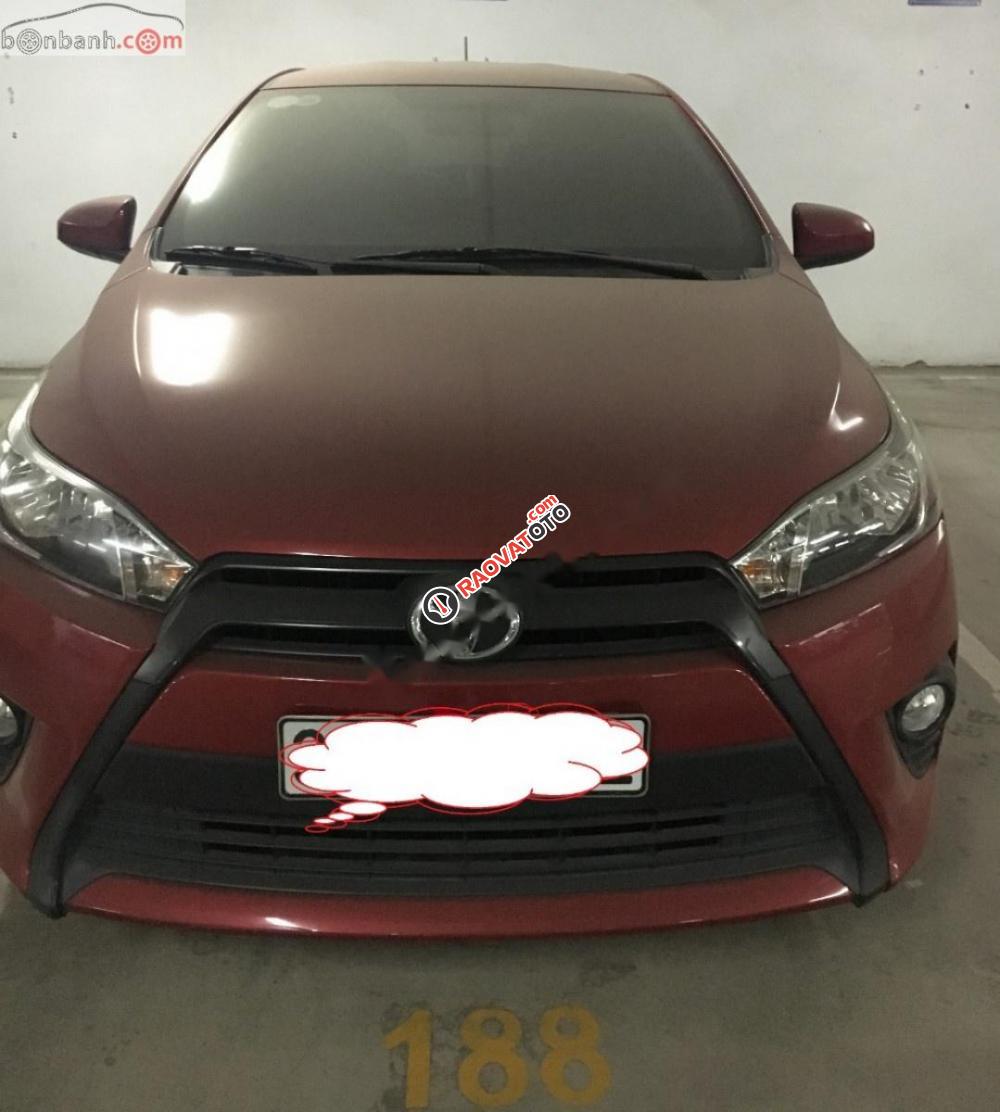 Bán Toyota Yaris 1.3E đời 2015, màu đỏ, xe nhập-2