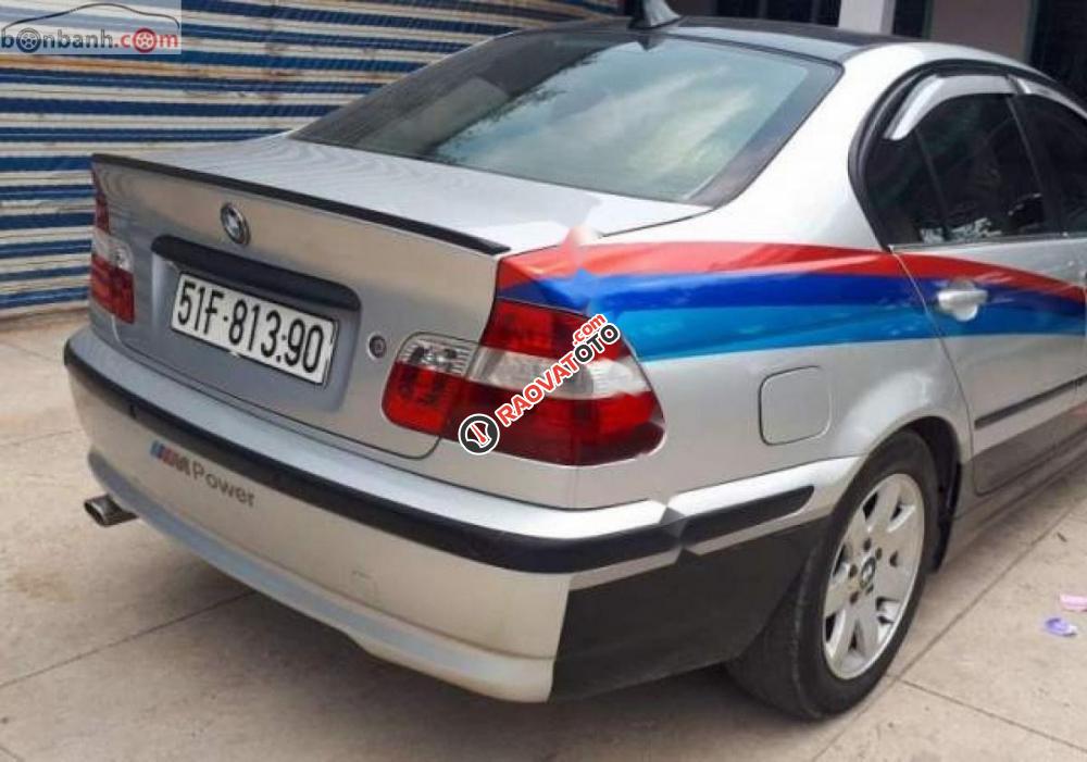 Bán BMW 318i sản xuất năm 2002, màu bạc, chính chủ-1