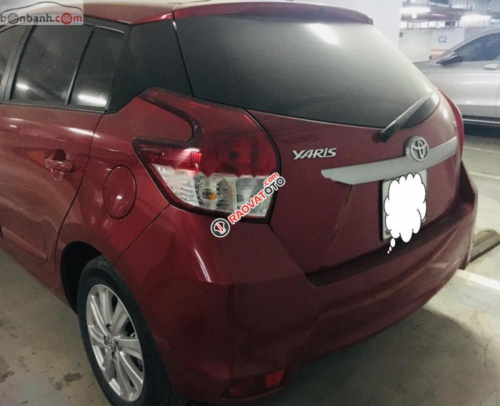 Bán Toyota Yaris 1.3E đời 2015, màu đỏ, xe nhập-3