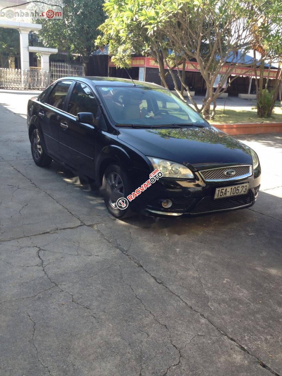 Bán Ford Focus 1.8 MT năm sản xuất 2007, màu đen-1