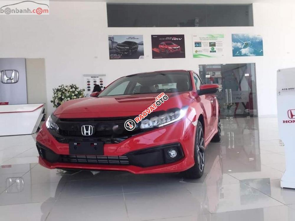 Bán xe Honda Civic E sản xuất 2019, màu đỏ, nhập khẩu-0