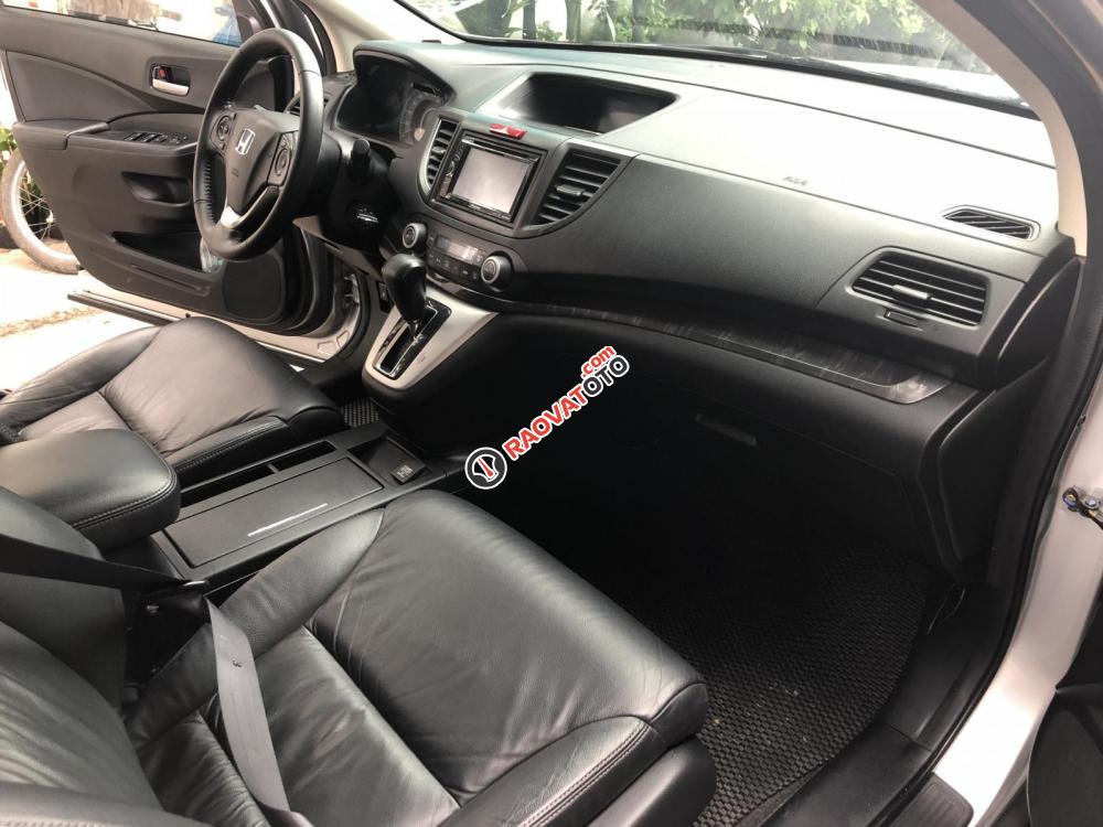 Bán Honda CRV 2015 tự động màu bạc xe bstp chính chủ-6