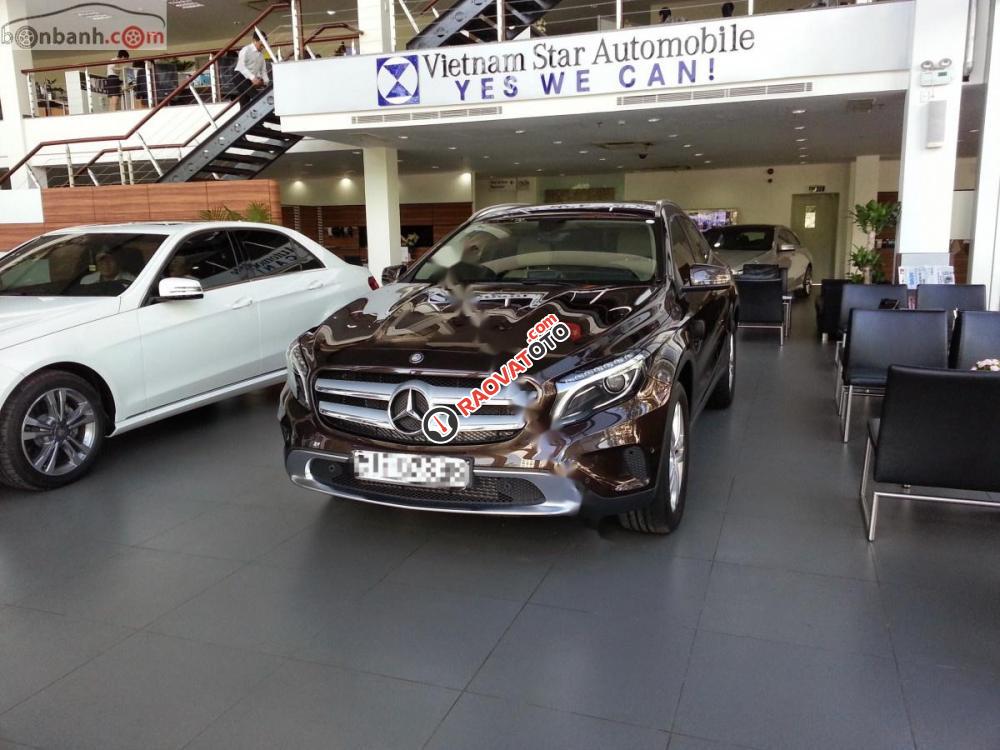 Bán Mercedes GLA200 năm 2014, màu nâu, xe nhập  -6