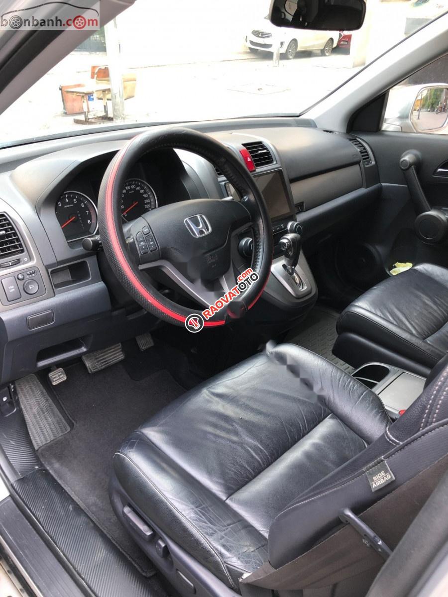Gia đình bán xe Honda CR V 2.4 AT đời 2010, màu bạc-5