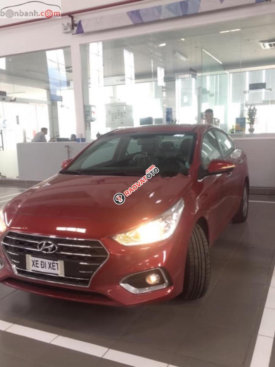Bán xe Hyundai Accent 1.4 ATH đời 2019, màu đỏ-4