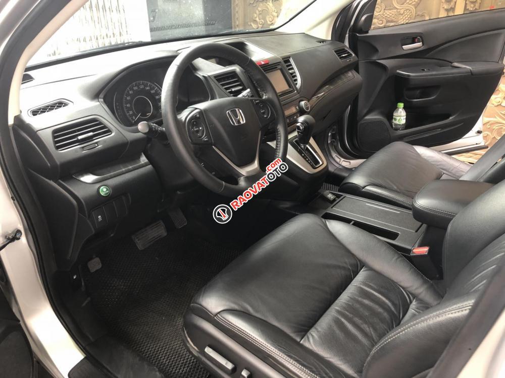Bán Honda CRV 2015 tự động màu bạc xe bstp chính chủ-4