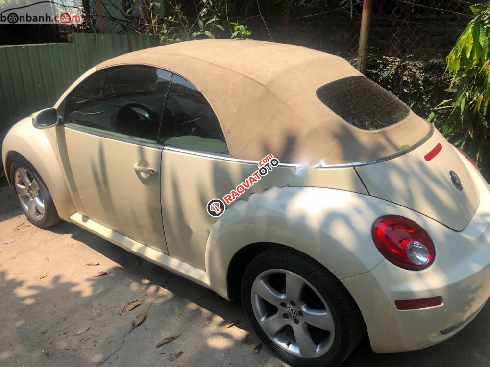 Bán Volkswagen New Beetle 2.5 AT 2007, màu kem (be), nhập khẩu-4