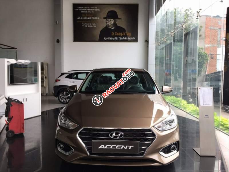 Cần bán Hyundai Accent đời 2019, màu nâu, nhập khẩu nguyên chiếc giá cạnh tranh-1