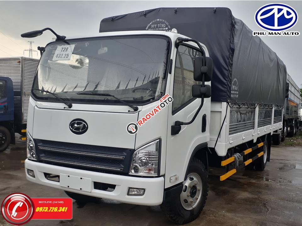 Bán xe tải Hyundai 8 tấn, ga cơ, thùng dài 6m2-3