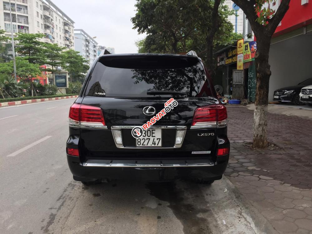 Cần bán xe Lexus LX 570 sản xuất 2012, màu đen, nhập khẩu nguyên chiếc-5