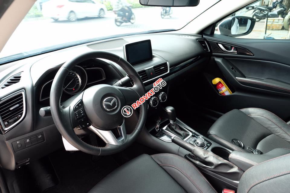 Bán xe Mazda 3 đăng ký 2015, màu trắng-1