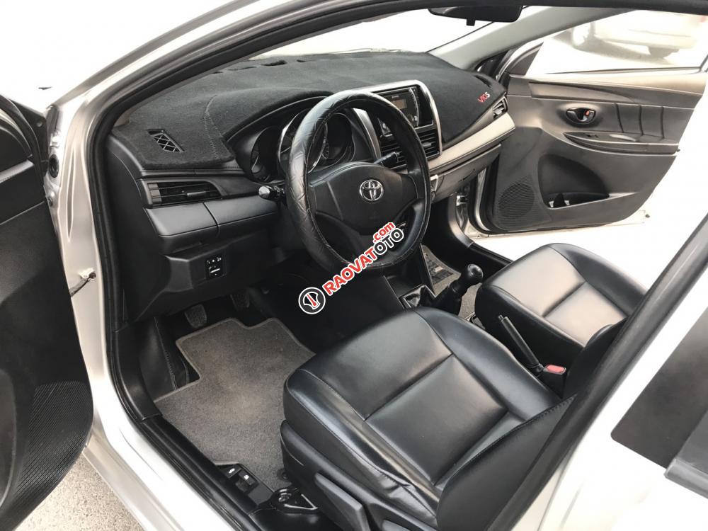 Cần bán Toyota Vios 1.5 E sản xuất năm 2014, màu bạc, chính chủ hàng tuyển-3