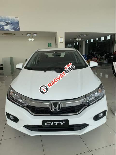 Cần bán xe Honda City sản xuất 2019, màu trắng, 539 triệu-0