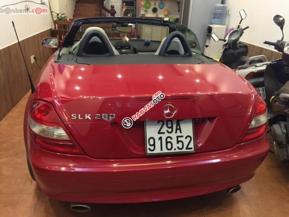 Bán ô tô Mercedes SLK 280 2006, màu đỏ, nhập khẩu chính chủ-0