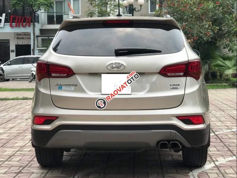 Bán Hyundai Santa Fe 2.2 CRDI năm sản xuất 2017, màu vàng-3