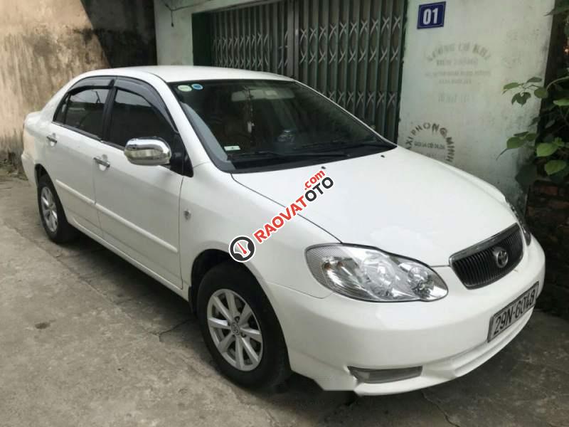 Bán Toyota Corolla altis 1.8G đời 2003, màu trắng, nhập khẩu nguyên chiếc-1