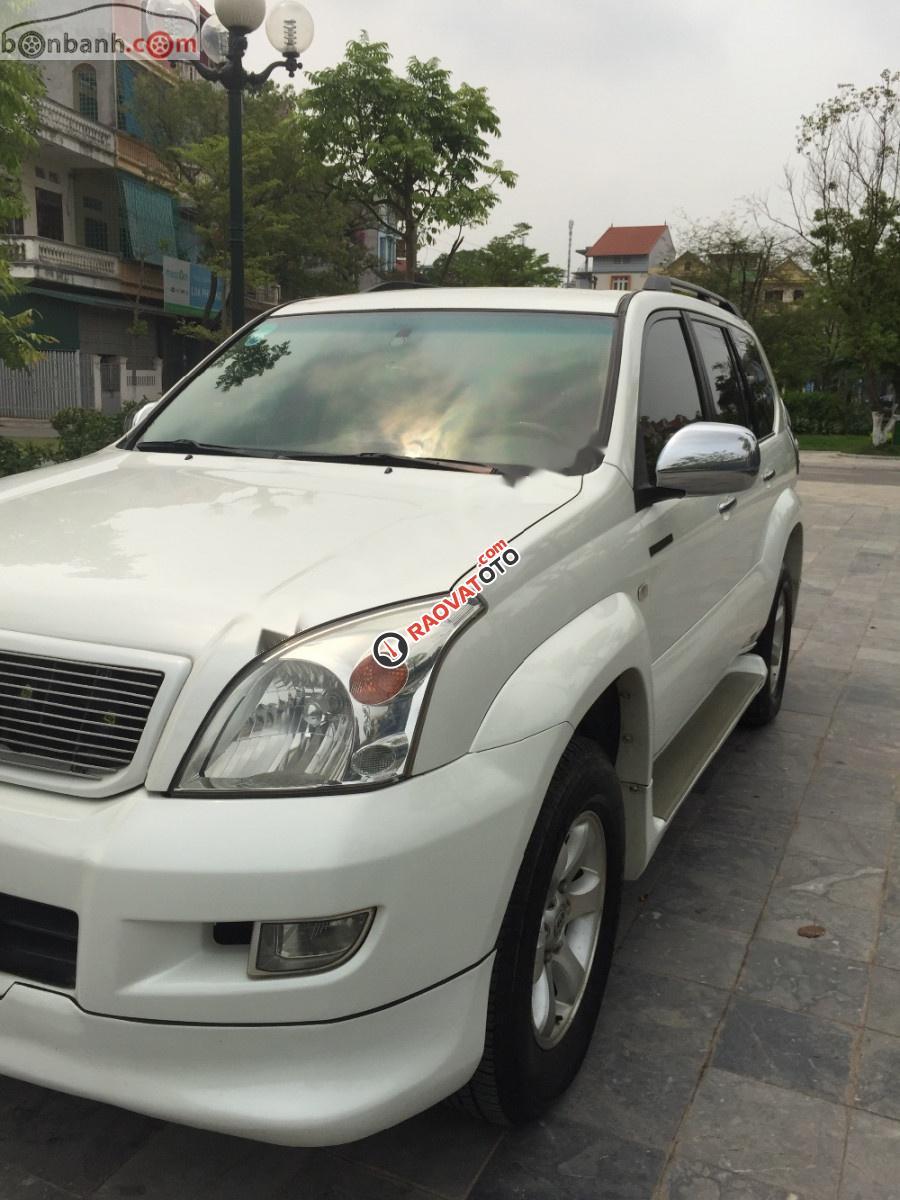 Bán xe Toyota Prado VX 4.0 AT 2005, màu trắng, nhập khẩu nguyên chiếc-0