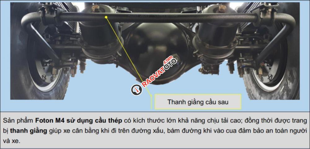 Bán xe tải Thaco M4.600. E4. 4.8 tấn- giá rẻ nhất tại Xuân Lộc - Đồng Nai-3