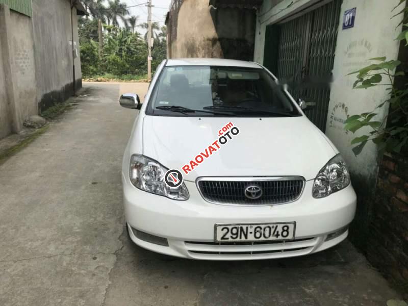 Bán Toyota Corolla altis 1.8G đời 2003, màu trắng, nhập khẩu nguyên chiếc-0