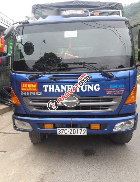 Bán Hino 500 Series 2015, màu xanh lam, xe nhập, giá tốt-4