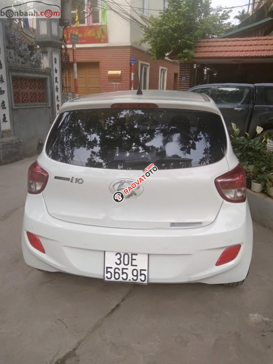 Cần bán xe Hyundai Grand i10 1.0 AT đời 2016, màu trắng, nhập khẩu -3