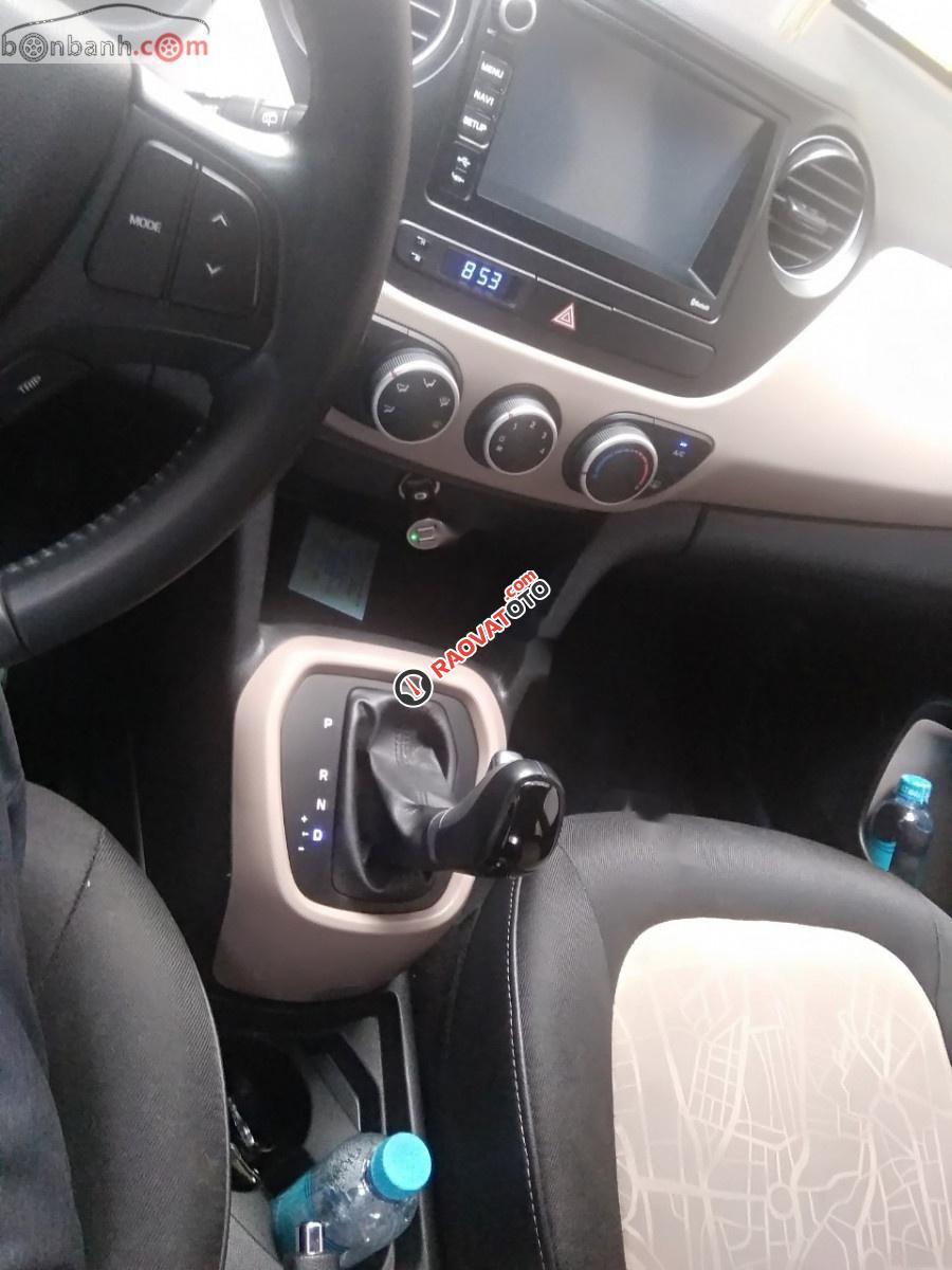 Cần bán xe Hyundai Grand i10 1.0 AT đời 2016, màu trắng, nhập khẩu -0