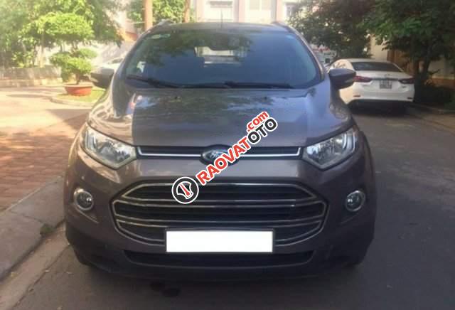 Bán xe Ford EcoSport Titanium 1.5 AT đời 2016, màu nâu chính chủ-0