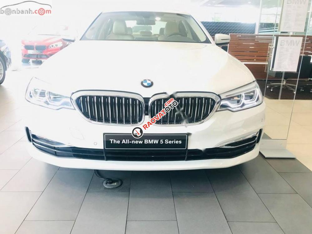 Bán xe BMW 5 Series 530i Luxury Line đời 2018, màu trắng, xe nhập-0