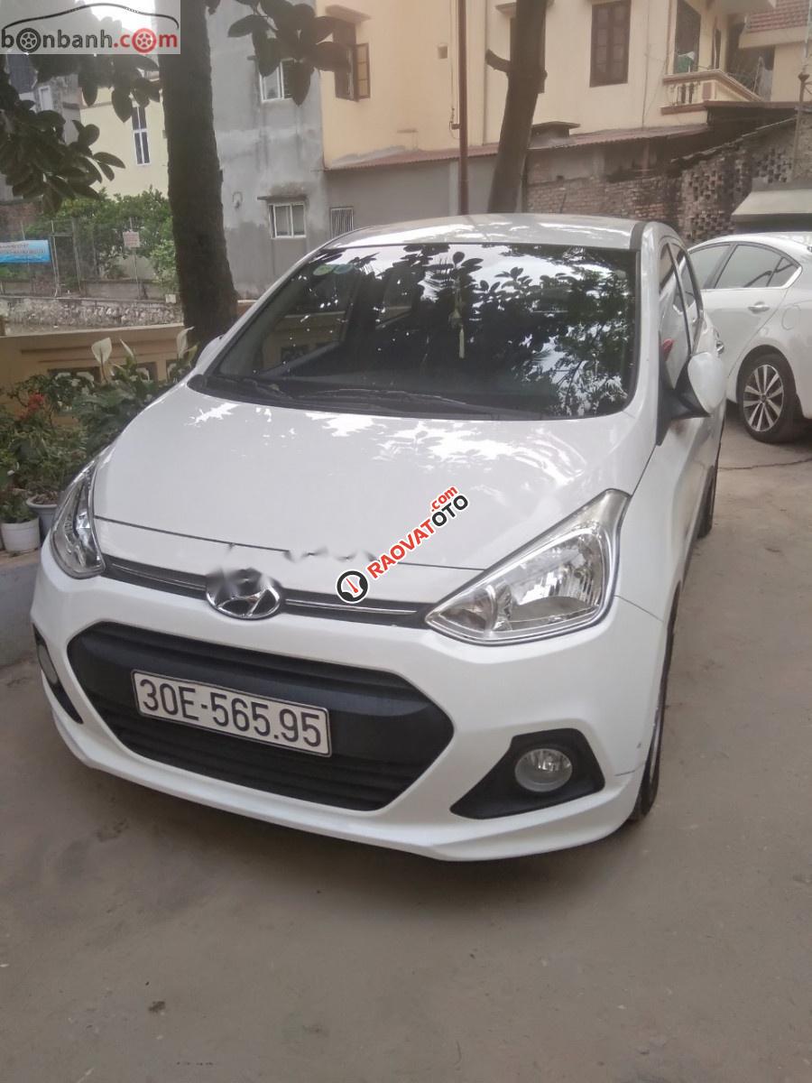 Cần bán xe Hyundai Grand i10 1.0 AT đời 2016, màu trắng, nhập khẩu -4