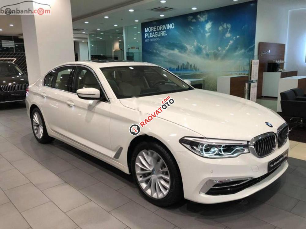 Bán xe BMW 5 Series 530i Luxury Line đời 2018, màu trắng, xe nhập-3