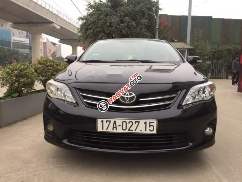 Bán xe cũ Toyota Corolla altis 1.8G năm 2014, màu đen-0