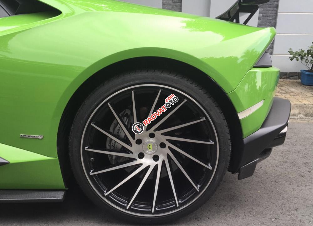 Bán ô tô Lamborghini Huracan huracan 610LP sản xuất 2014, màu xanh cốm xe nhập-3