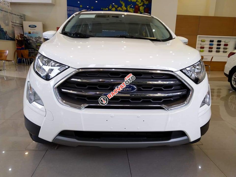 Bán Ford EcoSport 1.5 2019, màu trắng tặng BHTV, Phụ kiện LH 0978212288-3