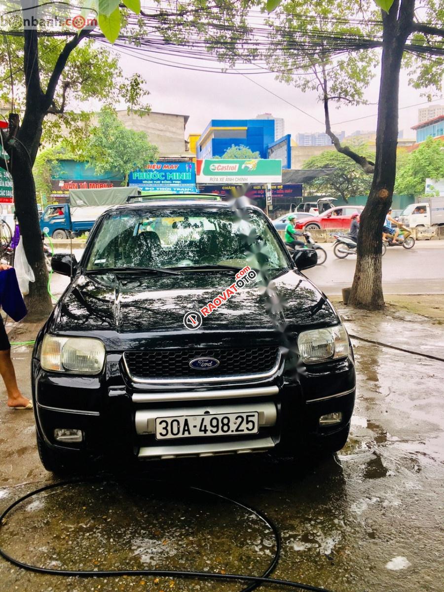 Chính chủ bán lại xe Ford Escape 3.0 V6 2003, màu đen, 180tr-0